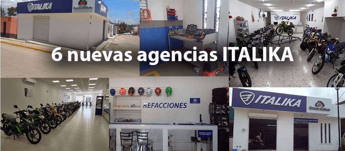 ITALIKA se expander en México con 6 nuevas agencias